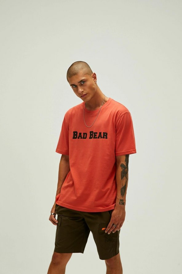 BAD BEAR TITLE ERKEK T-SHIRT - Resim 5