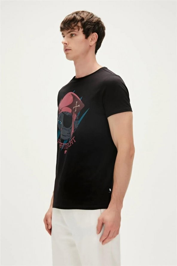 BAD BEAR PIRATE ERKEK T-SHIRT - Resim 9