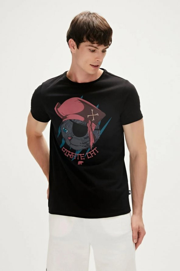 BAD BEAR PIRATE ERKEK T-SHIRT - Resim 12