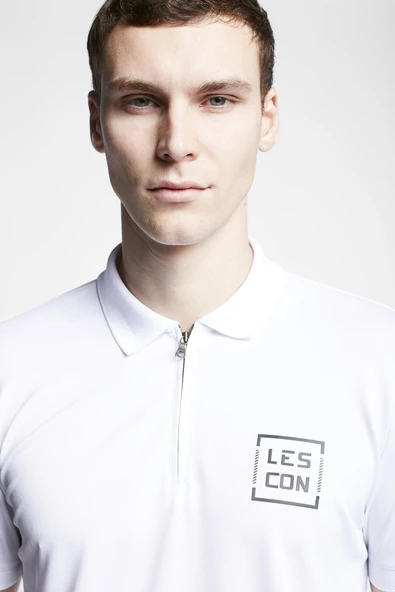 LESCON 23B-1115 KISA KOL POLO YAKA TSHIRT - Resim 6
