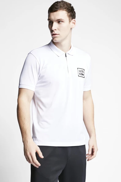 LESCON 23B-1115 KISA KOL POLO YAKA TSHIRT - Resim 3