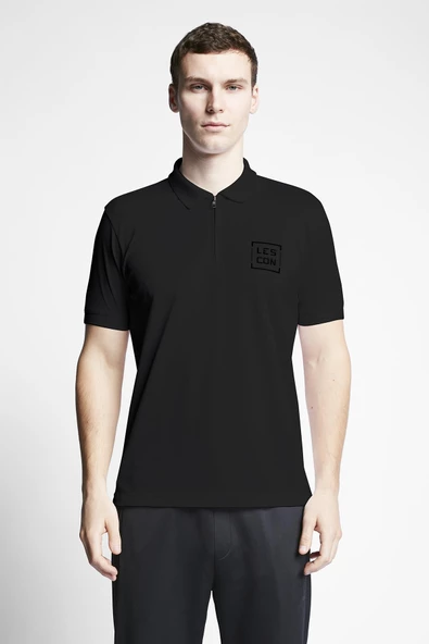 LESCON 23B-1115 KISA KOL POLO YAKA TSHIRT - Resim 8