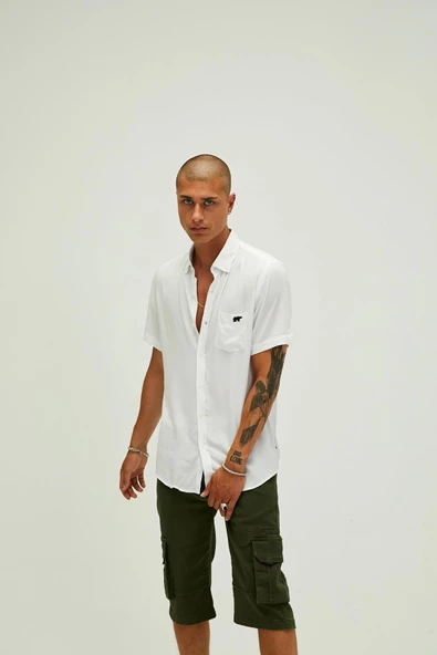 BAD BEAR FRANK SHIRT - Resim 8