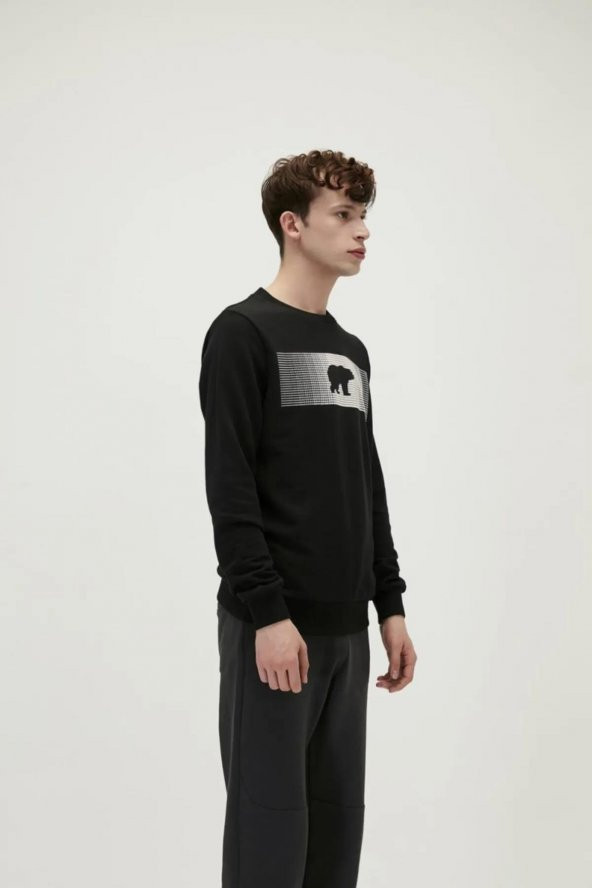 BAD BEAR FANCY CREWNECK ERKEK SWEATSHIRT - Resim 11