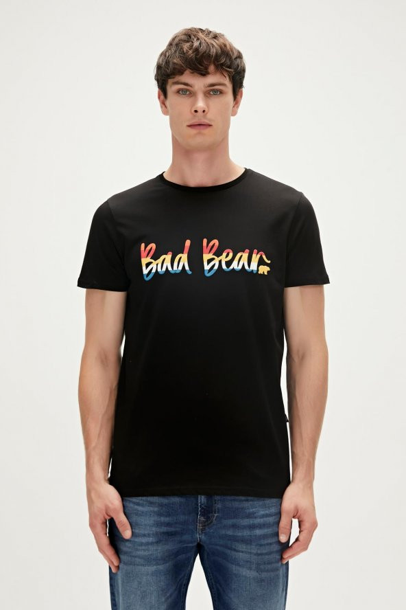 BAD BEAR MANUSCRIPT T-SHIRT ürün görseli 1