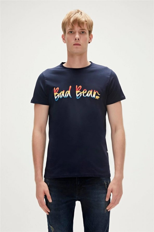 BAD BEAR MANUSCRIPT T-SHIRT - Resim 2