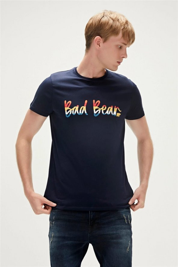 BAD BEAR MANUSCRIPT T-SHIRT - Resim 7