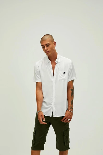 BAD BEAR FRANK SHIRT - Resim 5