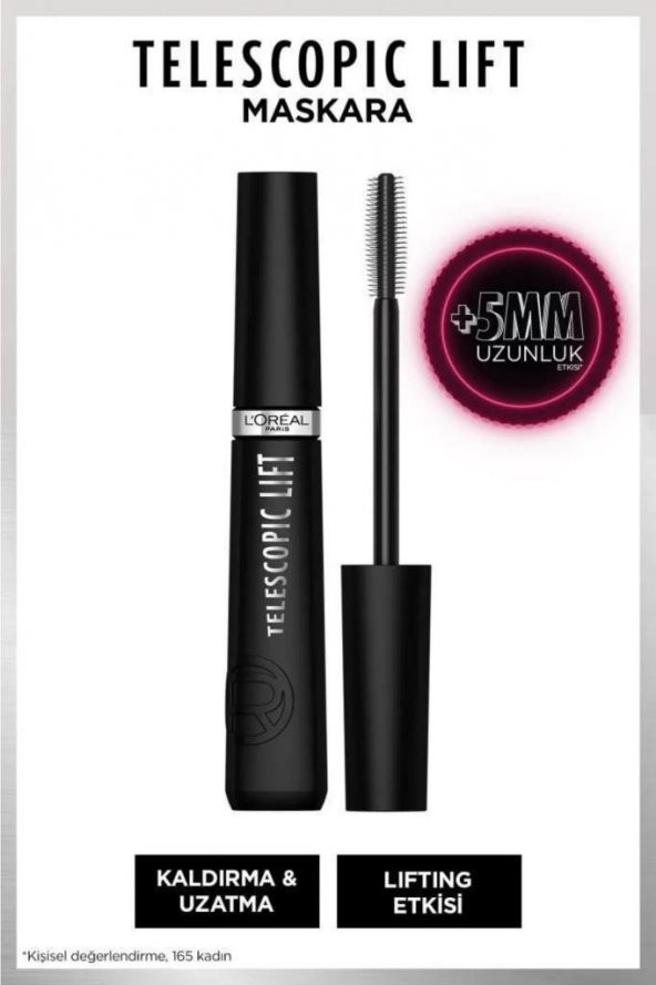 L'Oreal Paris Telescopic Lift Maskara 9.9 Ml ürün görseli 1