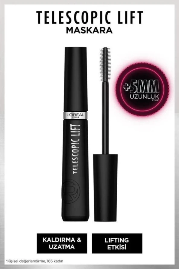 L'Oreal Paris Telescopic Lift Maskara 9.9 Ml - Resim 2
