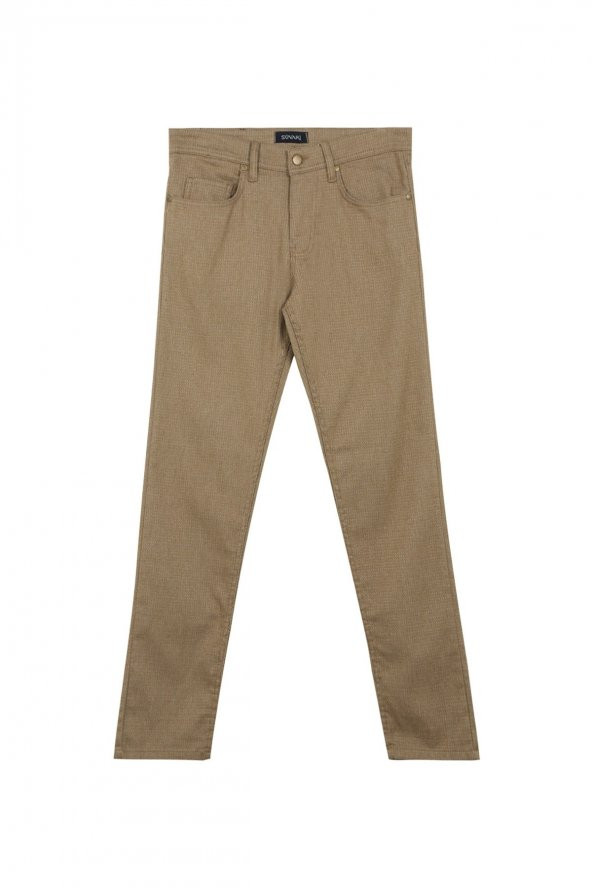 Normal Bel Normal Paça Bej Erkek Pantolon Pn2020500533 ürün görseli 1