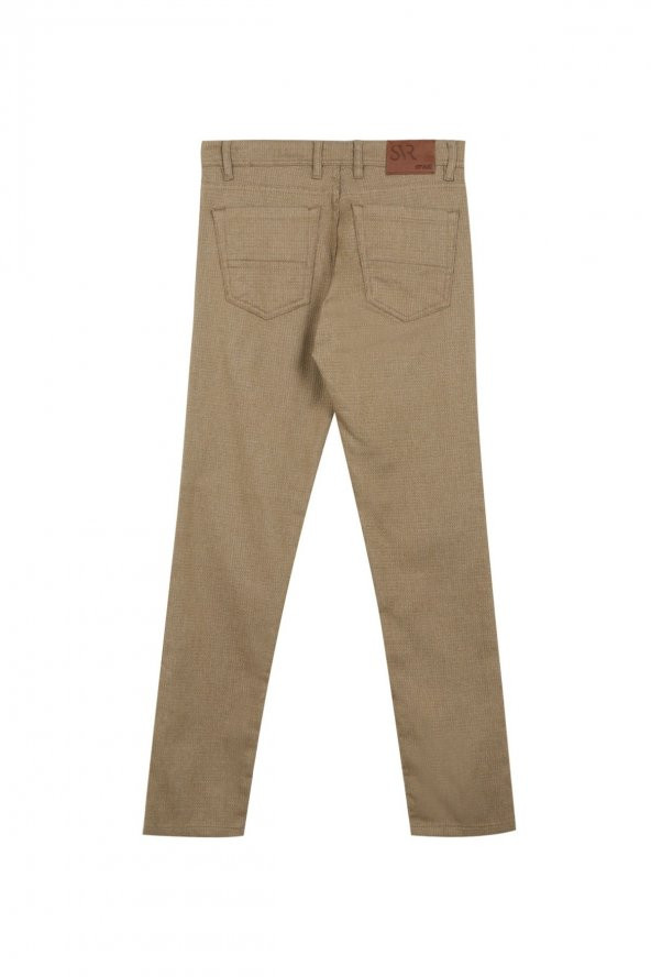 Normal Bel Normal Paça Bej Erkek Pantolon Pn2020500533 - Resim 2