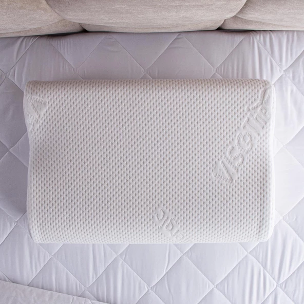 Yastık Visco Time Rollpack  Beyaz 32x50 - Resim 3