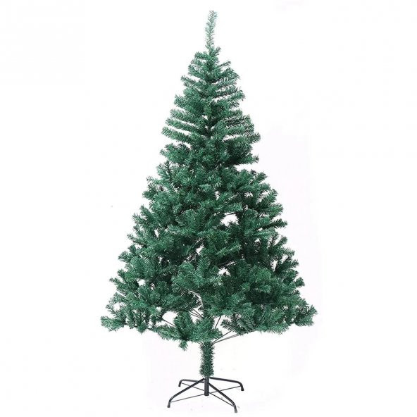 T.Concept Yılbaşı Çam Ağacı 210 cm Boy, 650 Dal, Noel Yılbaşı Dekorasyonu, Metal Ayaklı, Kutulu ürün görseli 1