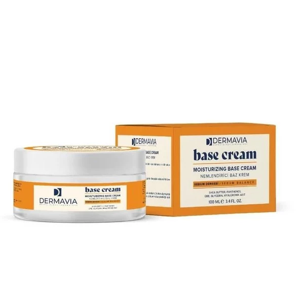 Dermavia Nemlendirici Baz Krem 100 ml ürün görseli 1