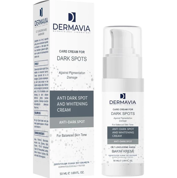 Dermavia Cilt Lekelerine Karşı Bakım Kremi 50 ml ürün görseli 1