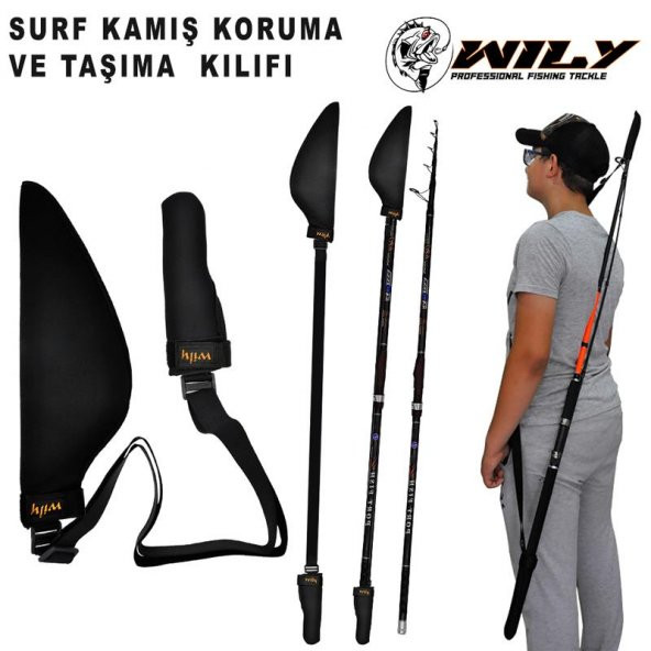 Wily Neopren Surf Kamış Koruma ve Taşıma Kılıfı ürün görseli 1