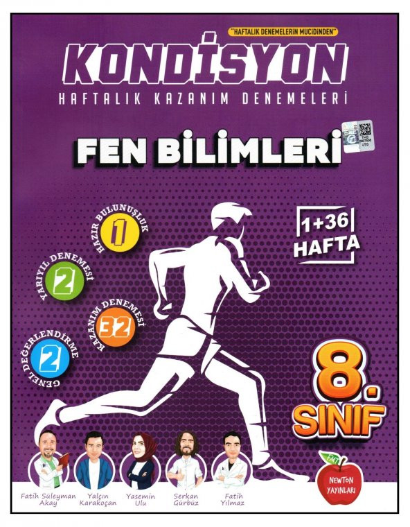 Newton 8. Sınıf LGS Fen Bilimleri Kondisyon Denemeleri ürün görseli 1