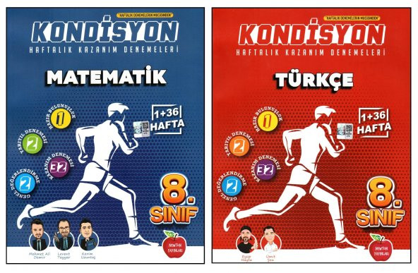 Newton 8. Sınıf LGS Matematik + Türkçe Kondisyon Denemeleri 2 Kitap ürün görseli 1