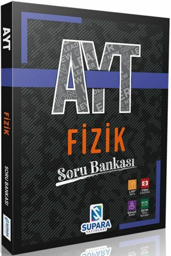 Supara Yayınları AYT Fizik Soru Bankası ürün görseli 1