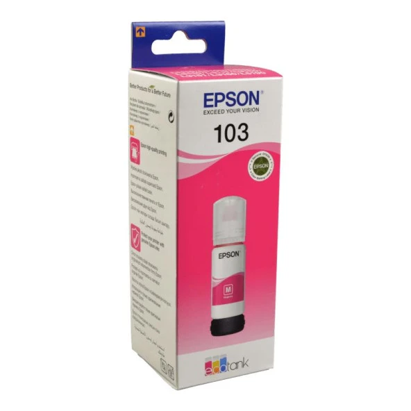 Epson Mürekkep Orj. T103 Magenta 65ml - Resim 2
