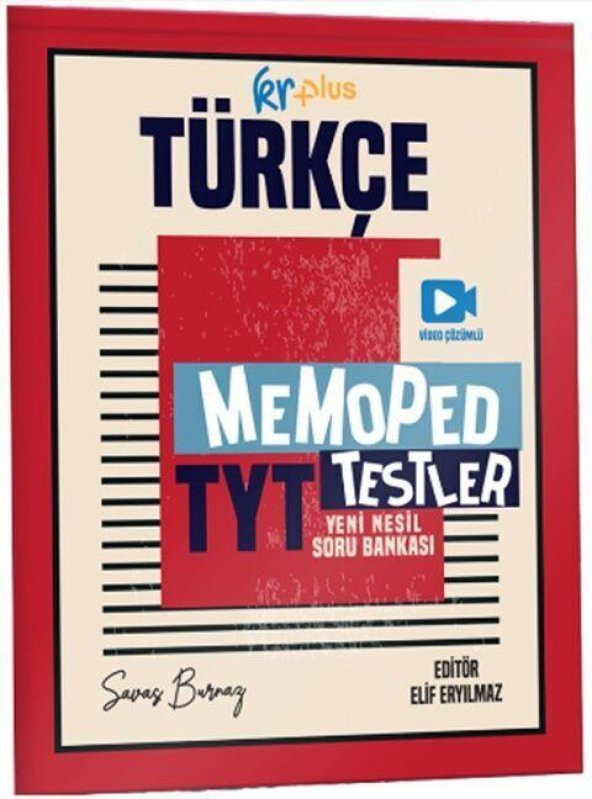 TYT Türkçe Memoped Testler KR Plus ürün görseli 1