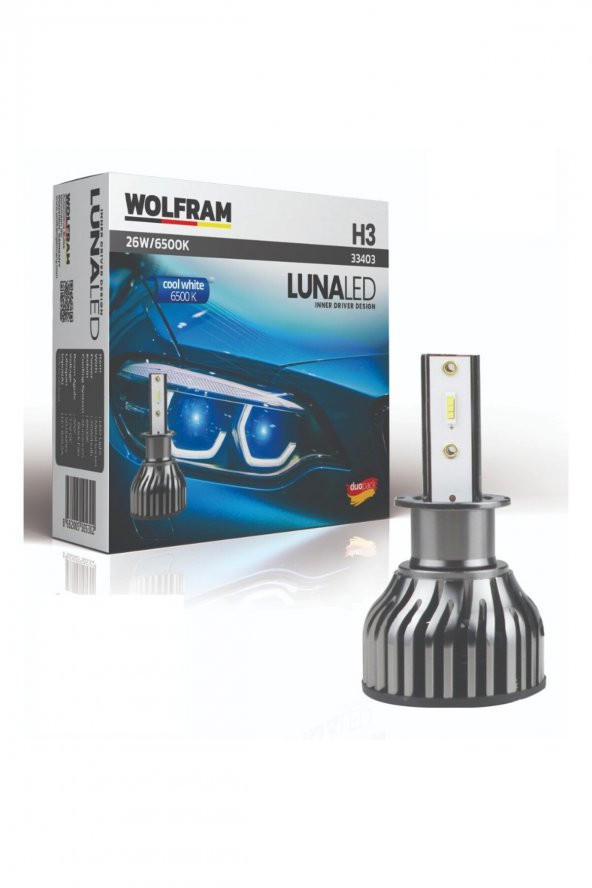 WOLFRAM Luna H3 Led Far Ampul Takımı ürün görseli 1