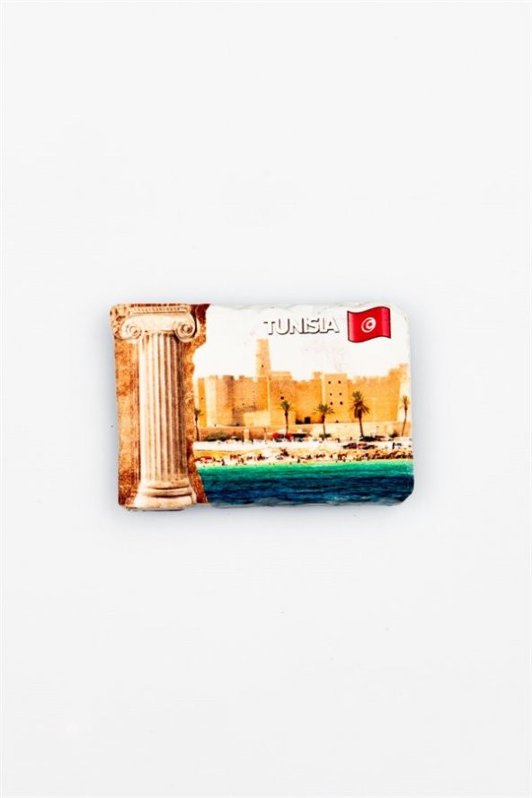 Tunus Temalı Sütun Magnet - Resim 3