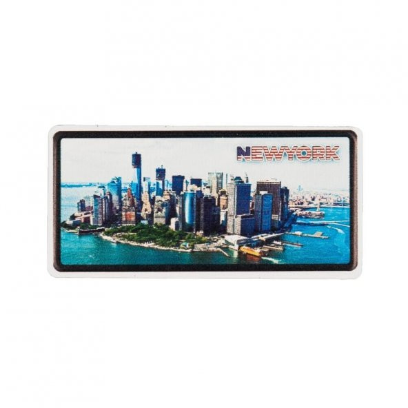 ABD New York Plaka Magnet ürün görseli 1