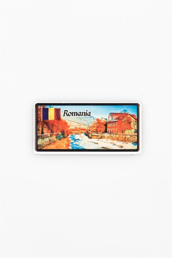 Romanya Temalı Plaka Magnet - Resim 3