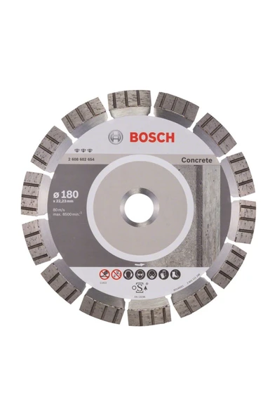 Elmas Kesme Disk BFConcrete 180*22,23mm - Resim 2