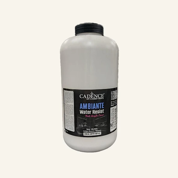 AMBIENTE SUYA DAY. AKR. BOYA AW-04 ANTİK BEYAZ 2000ML + KATALİZÖR 80GR ürün görseli 1