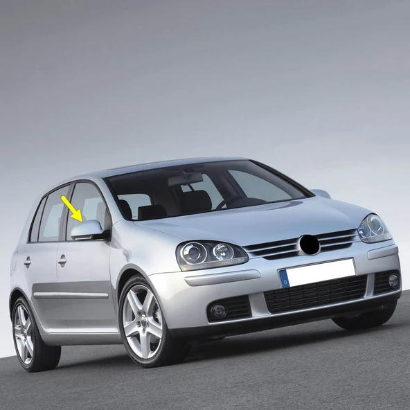 VW Golf 5 2004-2008 Sağ Dış Dikiz Ayna Kapağı 1K0857538 ürün görseli 1