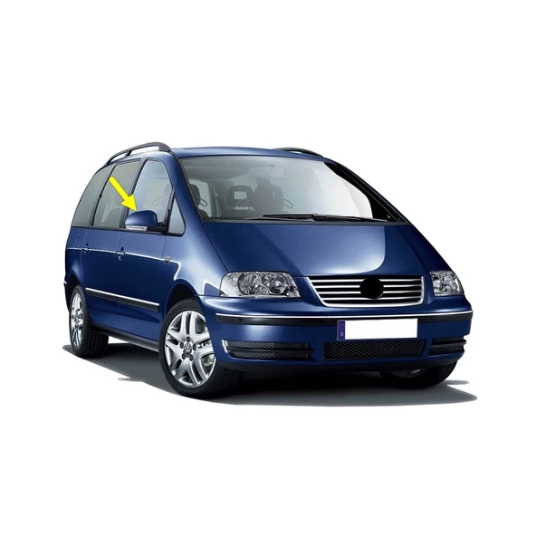 VW Sharan 2003-2010 Sağ Dış Dikiz Ayna Kapağı 1K0857538 ürün görseli 1