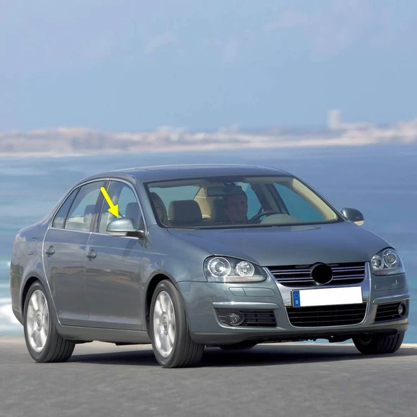 VW Jetta 2006-2010 Sağ Dış Dikiz Ayna Kapağı 1K0857538 ürün görseli 1