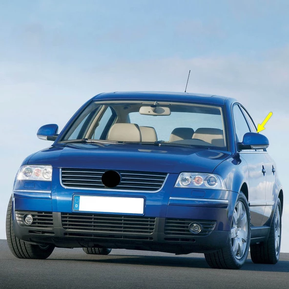 VW Passat B5.5 2003-2004-2005 Sol Dış Dikiz Ayna Kapağı 1K0857537 ürün görseli 1