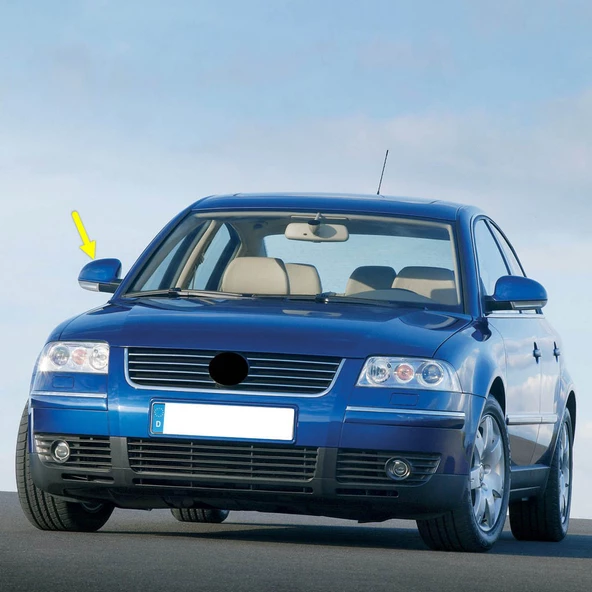 VW Passat B5.5 2003-2004-2005 Sağ Dış Dikiz Ayna Kapağı 1K0857538 ürün görseli 1