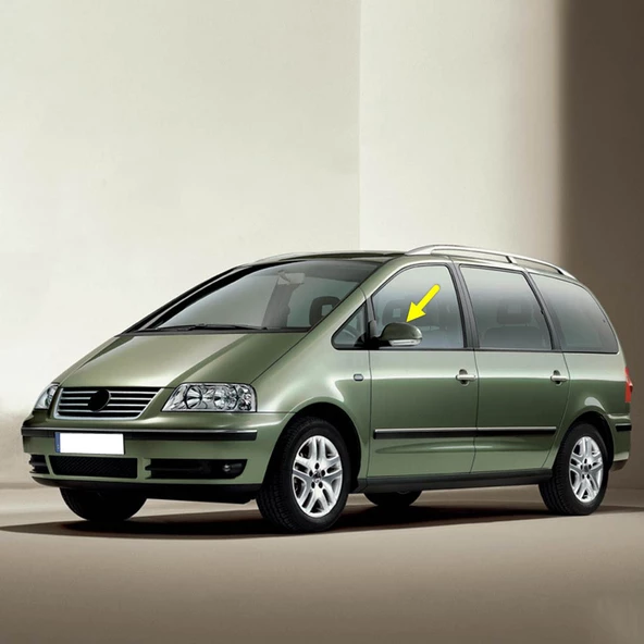 VW Sharan 2003-2010 Sol Dış Dikiz Ayna Kapağı 1K0857537 ürün görseli 1