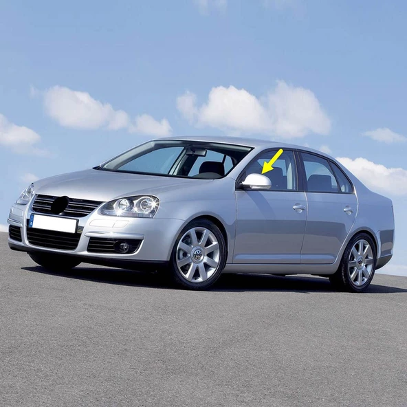 VW Jetta 2006-2010 Sol Dış Dikiz Ayna Kapağı 1K0857537 ürün görseli 1