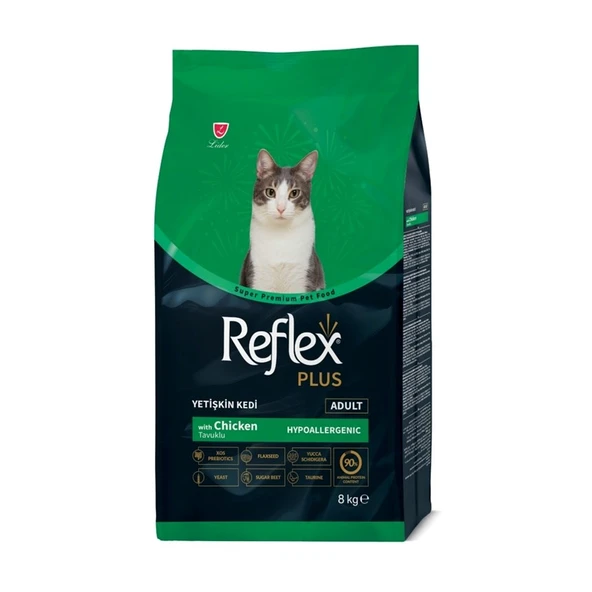 Reflex Plus Adult Cat Tavuklu Yetiskin Kedi Mamasi 8 Kg ürün görseli 1