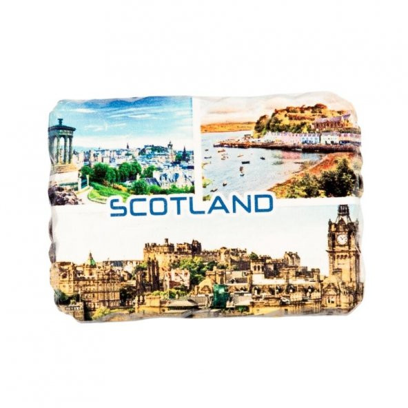 İskoçya Edinburgh Kırık Magnet ürün görseli 1