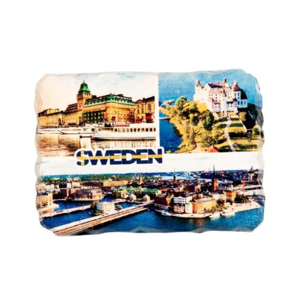 İsveç Stockholm Kırık Magnet ürün görseli 1