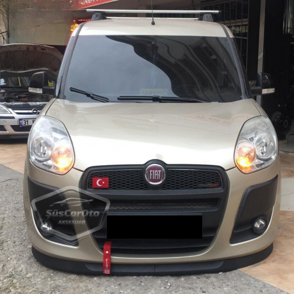 Fiat Doblo D3 2010-2015 Uyumlu Üniversal Astra H lip Esnek Ön Lip 2 Parça Tampon Altı Dil Karlık Ön Ek ürün görseli 1