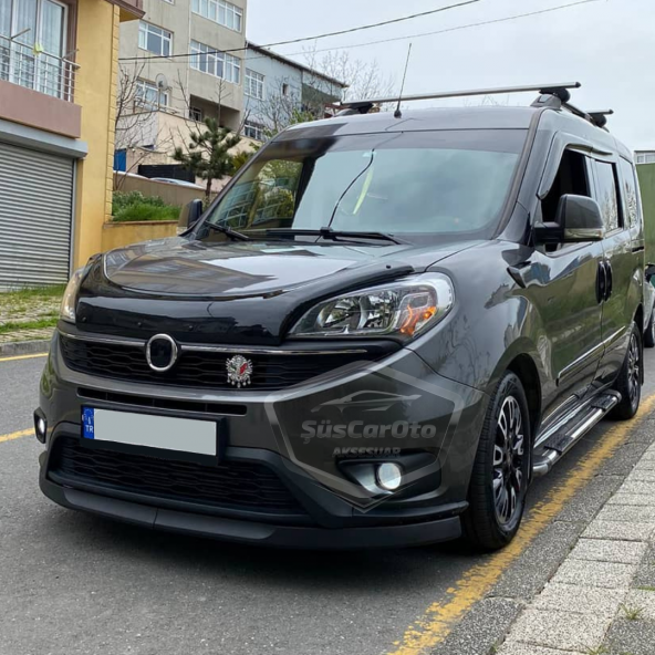 Fiat Doblo D4 2015-2021 Uyumlu Üniversal Astra H lip Esnek Ön Lip 2 Parça Tampon Altı Dil Karlık Ön Ek ürün görseli 1