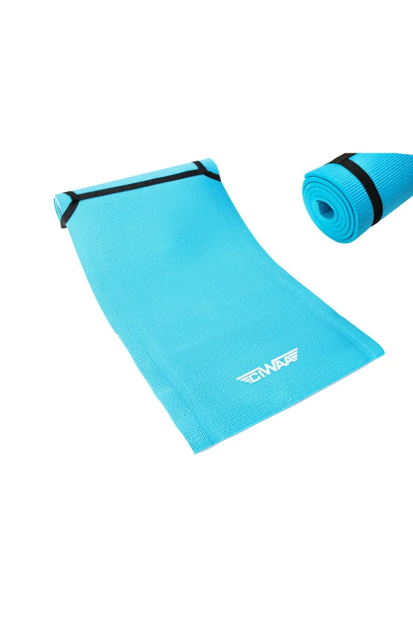Ciwaa Cwa-2032 Pvc Pilates Yoga Minderi 10 mm Turkuaz ürün görseli 1