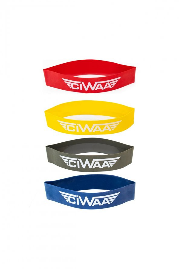 Ciwaa Cwa-2016 Latex Aerobik Band Seti 4lü ürün görseli 1