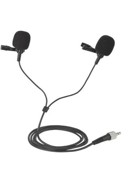 PRO-L43 3.5mm Stereo 2x Yaka Mikrofon ürün görseli 1