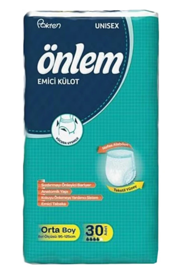 Önlem Orta Boy (M) 30'lu Emici Külot ürün görseli 1