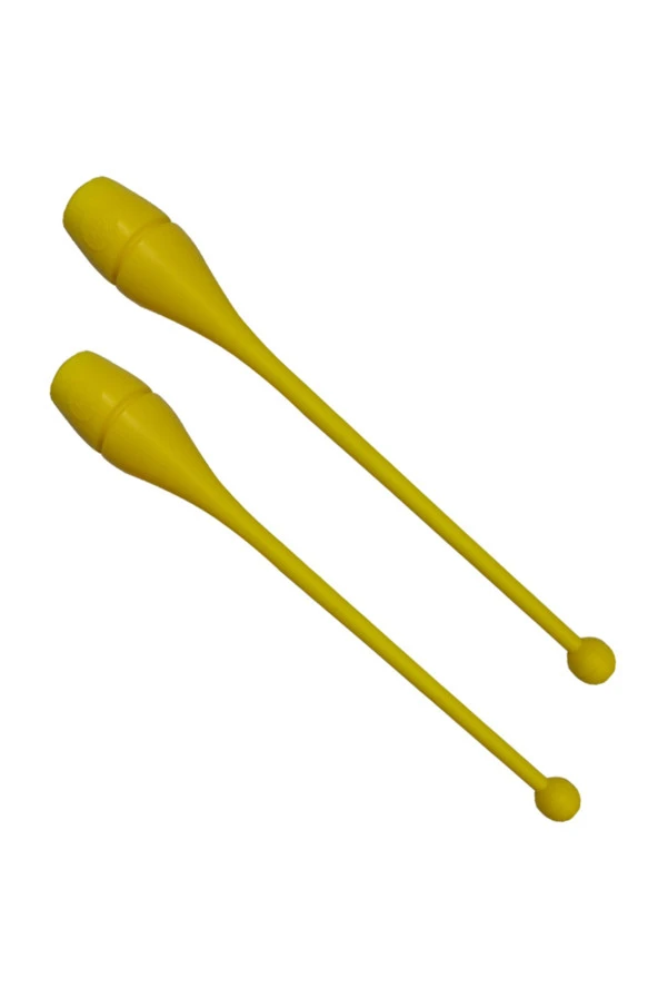 Ciwaa Ritmik Cimnastik Labutu Sarı FIG Onaylı 44cm - 150 Gr CWA136 ürün görseli 1