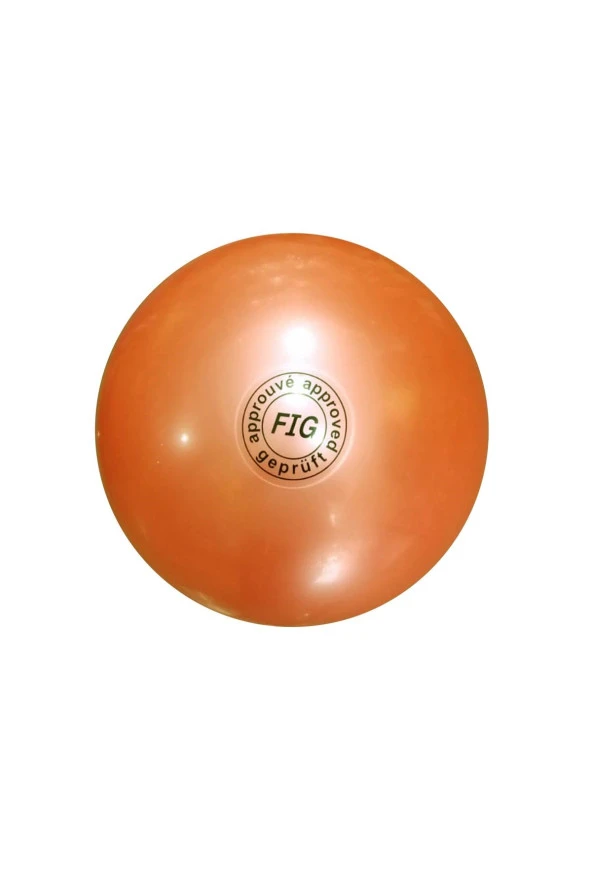 Ciwaa  Ritmik Cimnastik Topu 420 Gr Turuncu Fig Onaylı Ciwaa CWA154 ürün görseli 1